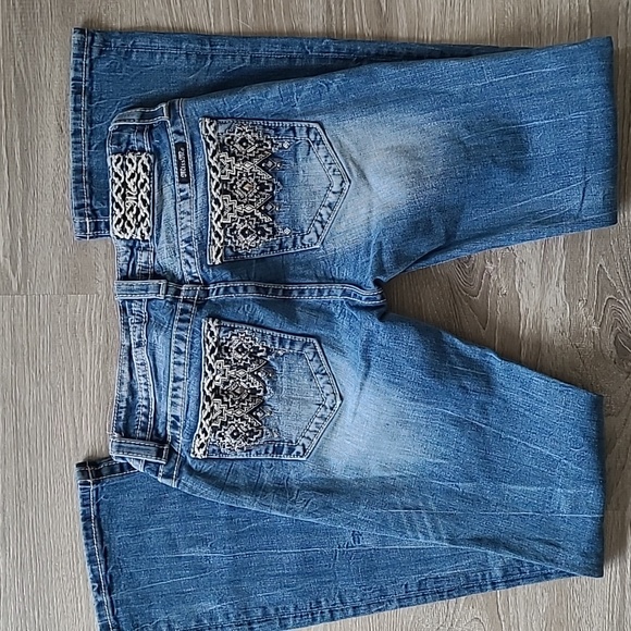 Miss Me Mid-Rise Boot Cut 27 Style No MP86588 34 Inseam - Picture 5 of 16